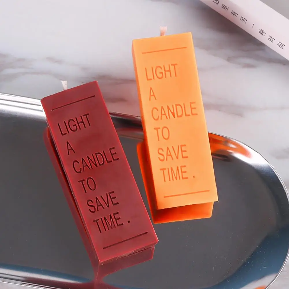 Силиконовая форма для свечей DIY модель изготовления гипсовые поделки квадратная