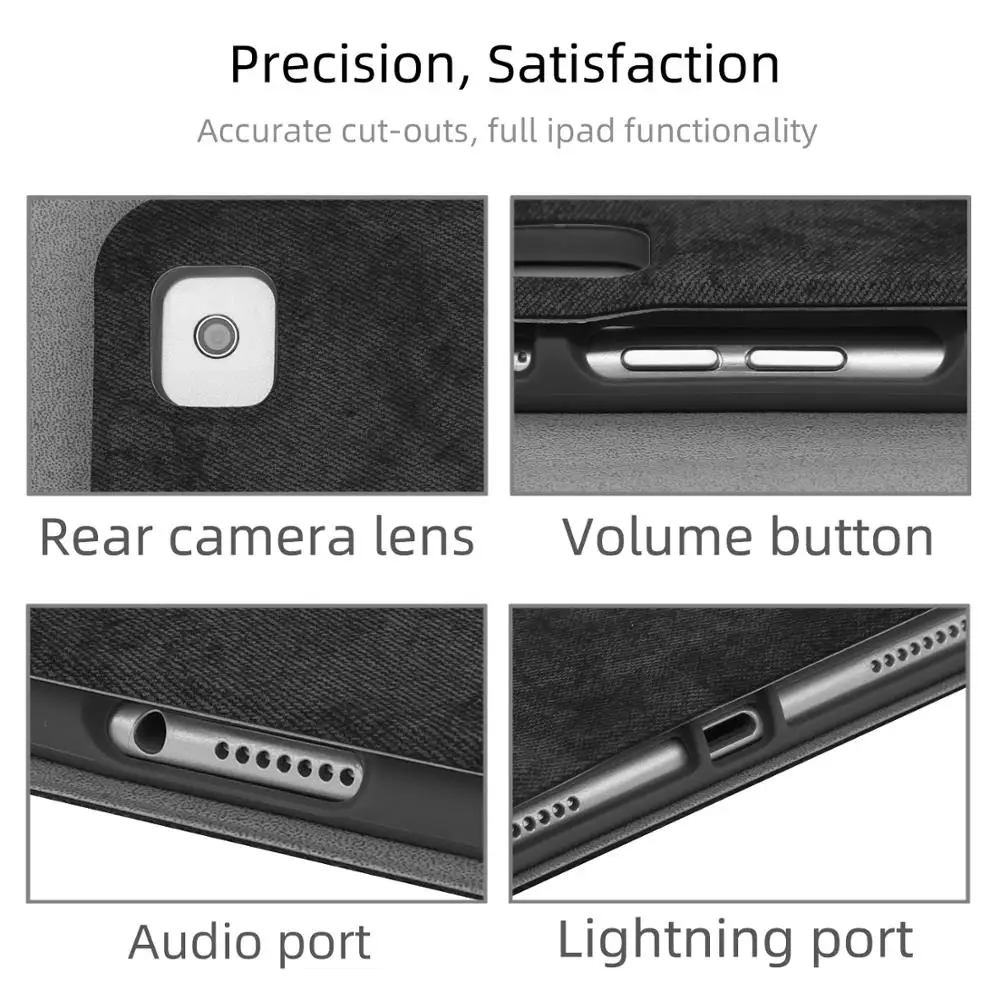 Чехол подставка для клавиатуры с сенсорной панелью iPad Air 3 10 5 2019 Pro 2017 дюймов чехол