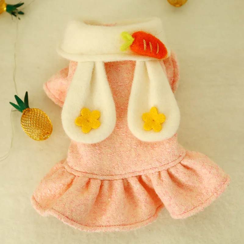 Одежда для девочек с морковкой и собачкой розовая юбка принцессы котом двумя