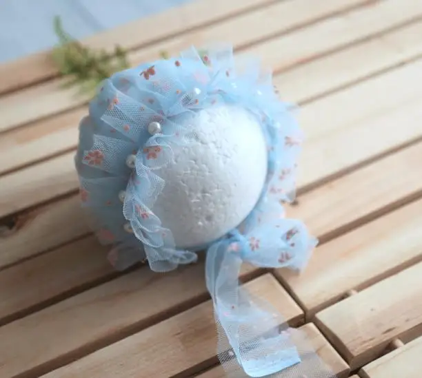 Lace hat Детское розовое кружевное покрывало, шляпа, комплект для новорожденных, ажурная шапочка, пеленание, одеяло, слой, реквизит для фотосъемки - Цвет: Lace hat