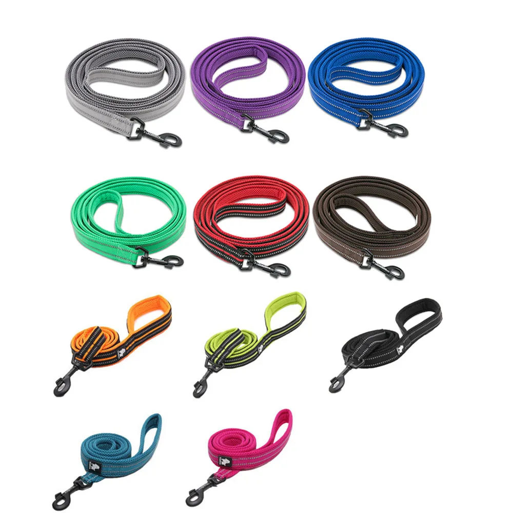 

Strong Dog Leash with Highly Reflective Threads Dog Leashes for Medium and Large Dogs Dog Harness Dog Collar Accessories