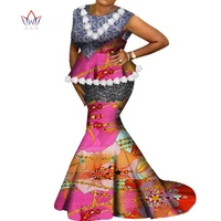dinner dresses for women 2021 new african spring summer elegant gown printed dashiki long skrit suit ladies clothing wy7249