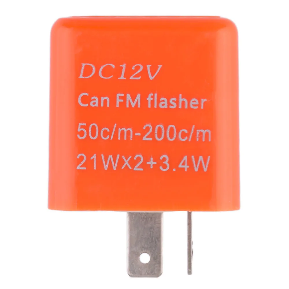 Новый 2 контакта 50C/m-200C/m Двигатель светодиодный фиксатор проблескового реле 12 В