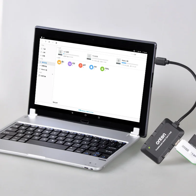 Для Lenovo TAB4 10 PLUS TB-X606F/N многопортовый OTG кабель для передачи данных подключения