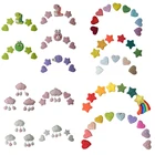 35 шт., детские шерстяные фетровые украшения облака