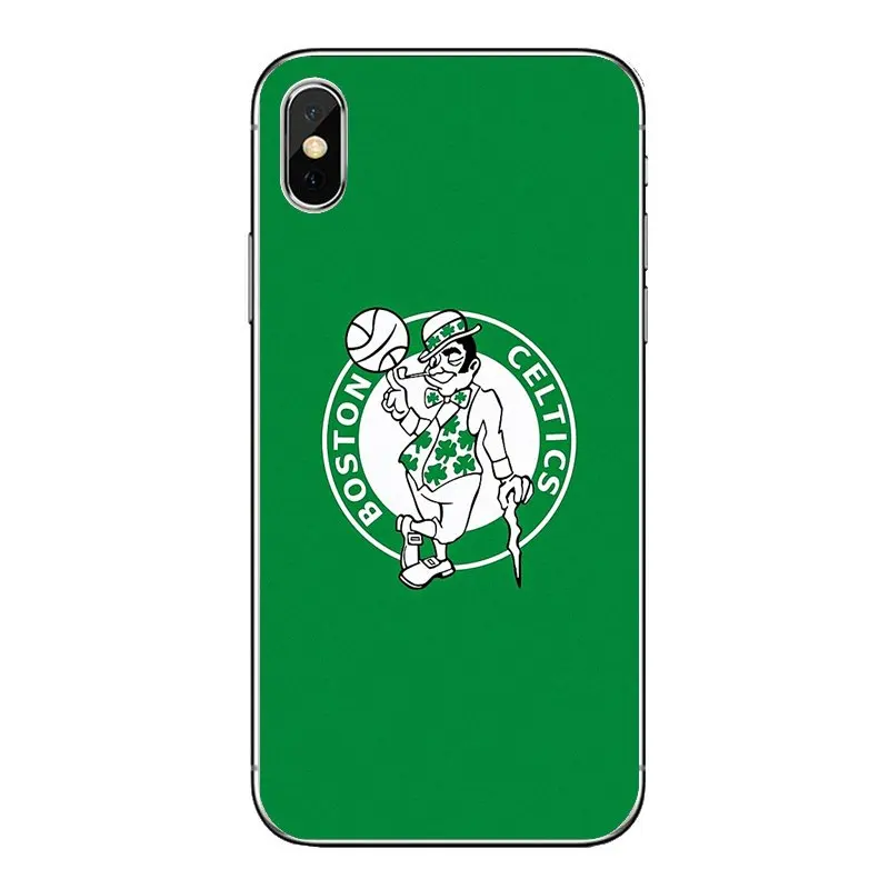Прозрачные мягкие чехлы Boston Celtics для iPod Touch iPhone 4 4S 5 5S 5C SE 6 6S 7 8 X XR XS Plus MAX |