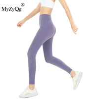 yoga pants women stretch belly peach compressed hips nude running leggings fitness tight sweatpants sportswear sports trousers