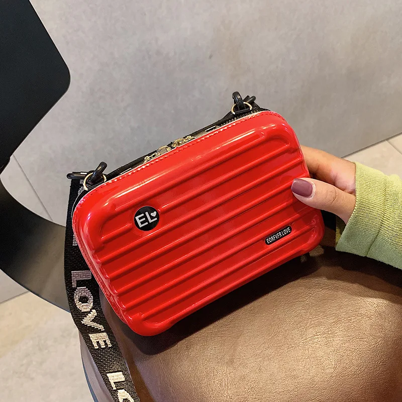 Женская сумка клатч миниатюрный чемодан через плечо 2019|Сумки с ручками| |