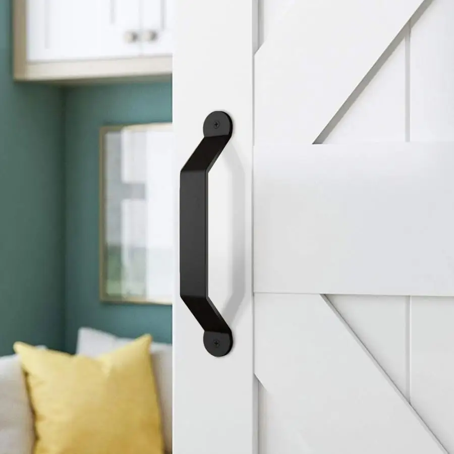 

Antique Barn Sliding Door Pull Handle Drawer Cabinet Wardrobe Handle Hardware Fitting Black Door Handle