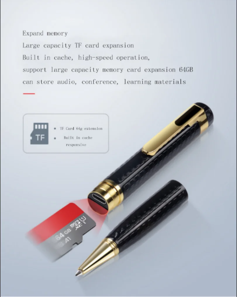 Портативная цифровая записывающая ручка и записывающее устройство для бизнеса