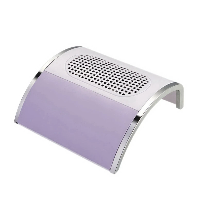 

Nail Suction Dust Collector 2 Fans Strong Suction Nail Vacuum Cleaner Manicure Tools with 2 Dust Collection Bag EU Plug