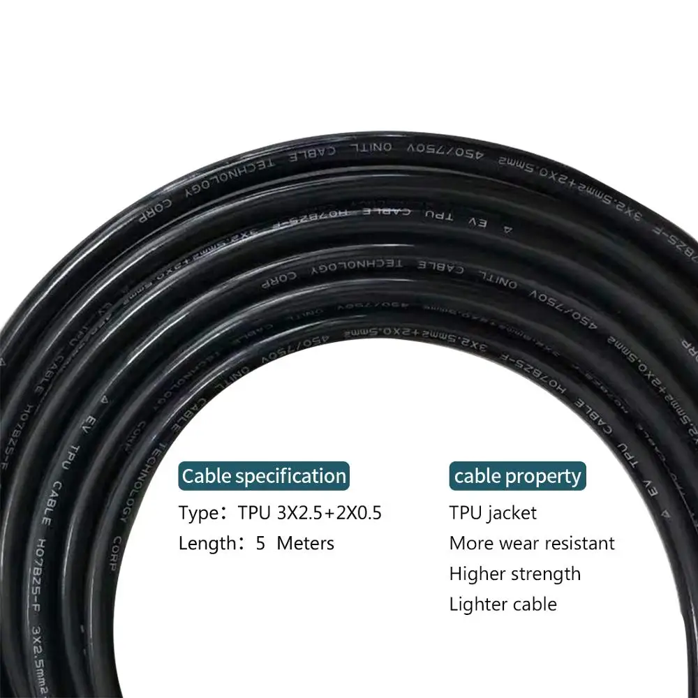 YKS ESNES EVSE портативное зарядное устройство для электромобилей IEC62196 6A 8A 10A 13A 16A