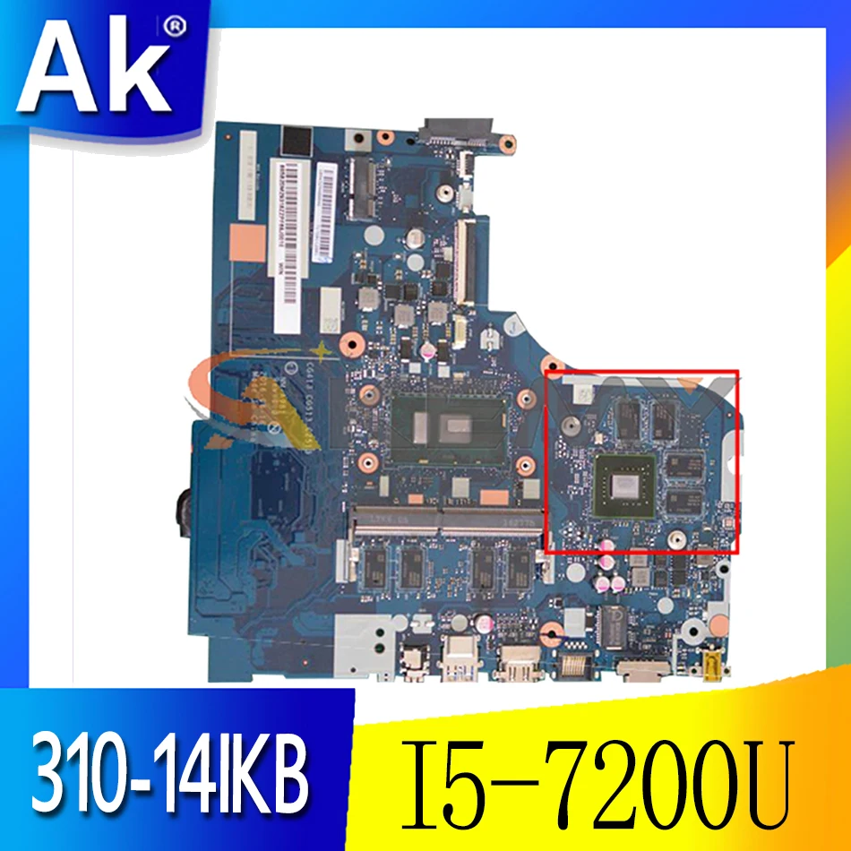 

Akemy для Lenovo 310-14IKB 510-14IKB CG413 CG513 CZ513 NM-A981 ноутбук PC материнская плата W/ I5 7200U 4G RAM gt920M 2G 100% тесты OK