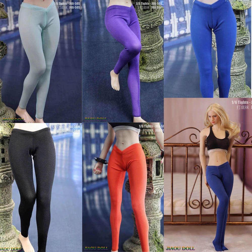 

1/6 Scale Leggings Stockings JOA-58 Clothes Accessories For 12-inch Female Body Multicolor Stocking With Feet And Demolition
