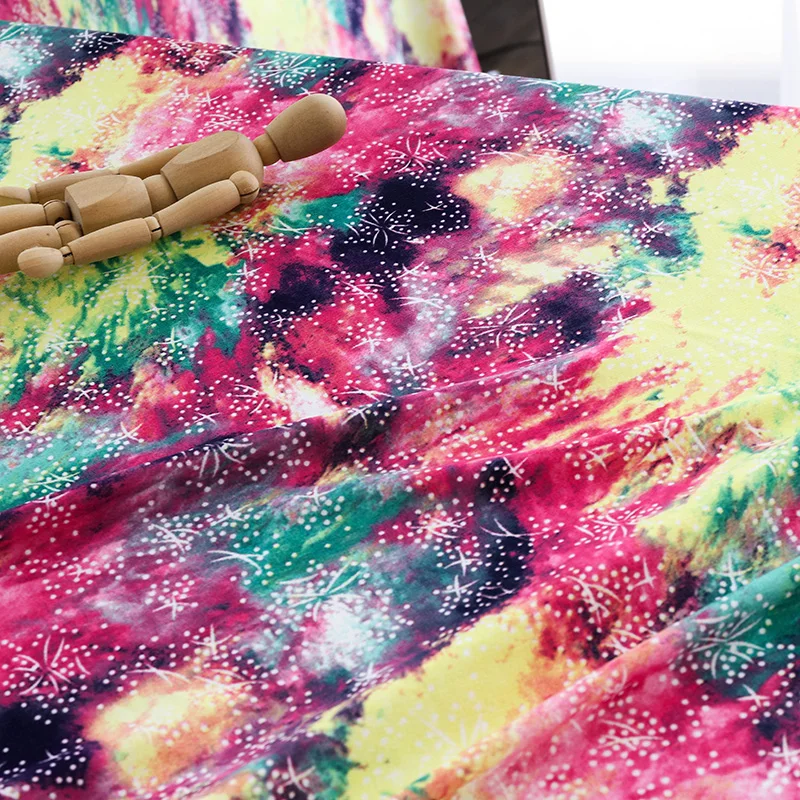 Трикотажная ткань из спандекса для шитья футболки 50*170 см или украшения ручной