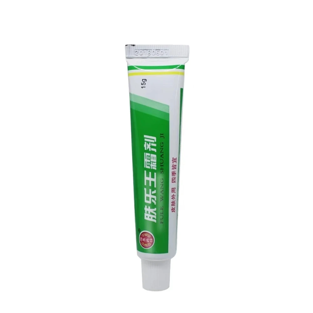 

FULEWANG SHUANGJI Cure Psoriasis Ointment Ringworm Cream Tinea Eczema Treatment All Skin Types Natural Cream Eczema Skin Care