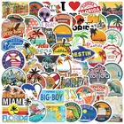 Стикеры для рисования граффити штата Флорида, модная этикетка для детских игрушек сделай сам, ранец, скейтборд, компьютера, 103050
