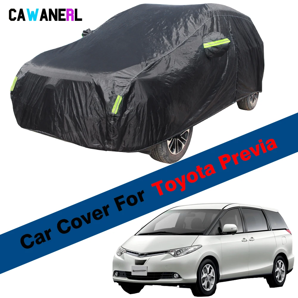 Водонепроницаемый автомобильный чехол для Toyota Estima Previa Tarago MPV, крышка с защитой от УФ-лучей, солнца, дождя, снега