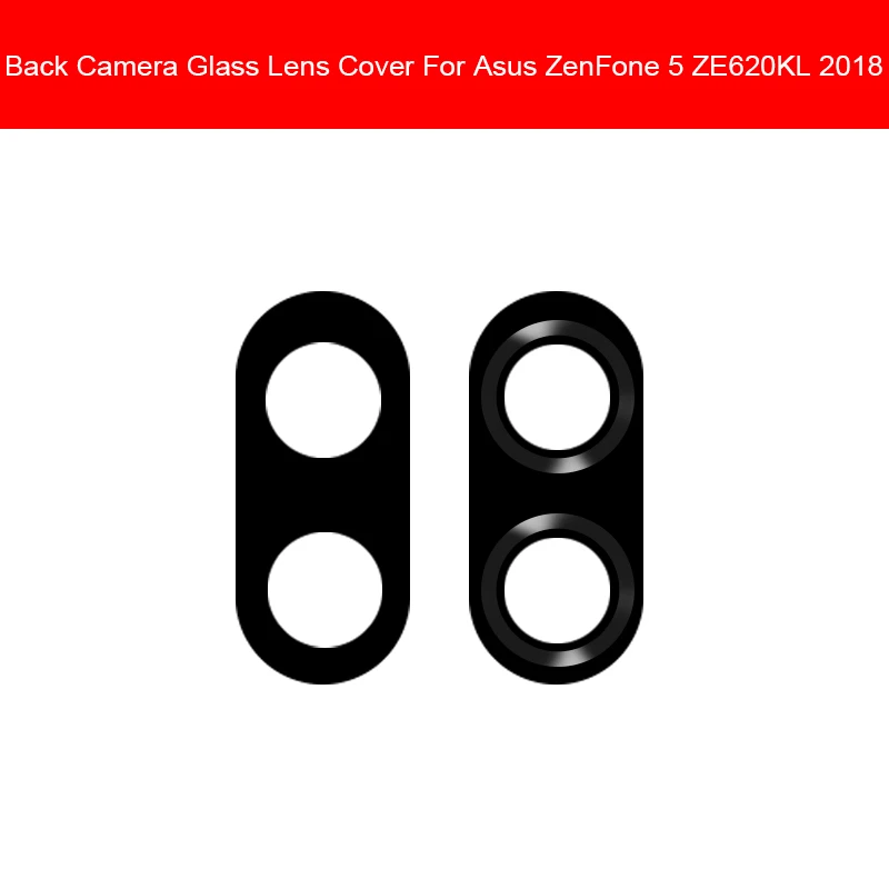 Объектив задней камеры для ASUS Zenfone 5 ZE620KL стеклянная крышка рамка держатель