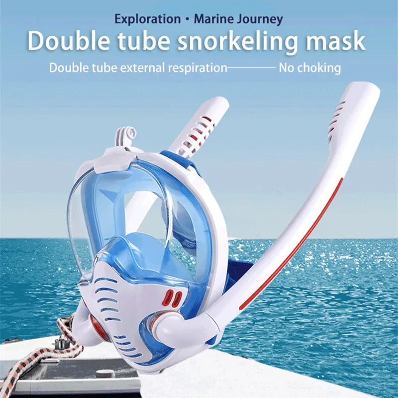 

Women Scuba Diving Mask Full Face Snorkeling Mask Men Underwater Anti Fog Snorkeling Diving Mask For Swimming Spearfishing Dive
