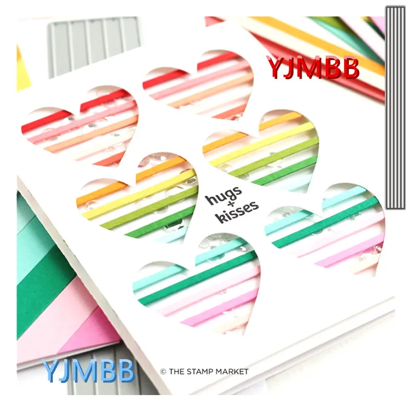 

YJMBB 2021 New Rectangle Border Puzzle #3 Metal Cutting Dies Scrapbook Album Paper DIY Card Craft Embossing Die Cutting