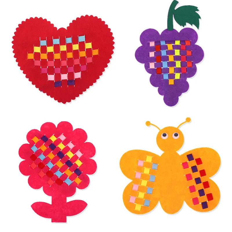 Поделки из нетканого тканевого плетения и развития материала родитель ребенок