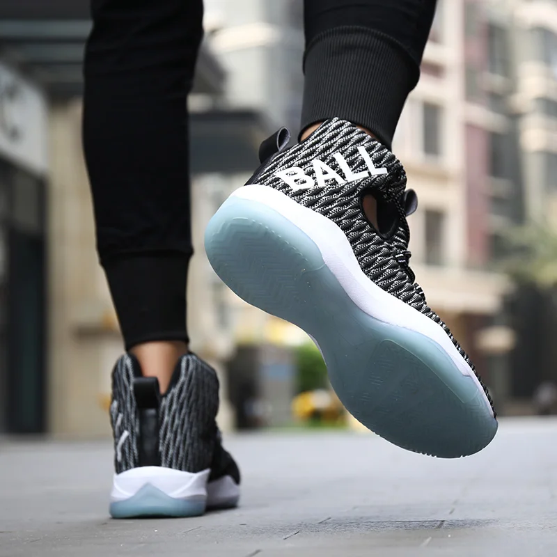 Спортивная обувь мужские кроссовки женская с высоким берцем Модные