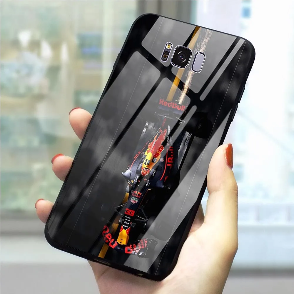 Чехол для телефона Samsung Note 8 F1 Racing Car чехол из закаленного стекла 9 S7 Edge S8/S9 Plus S10
