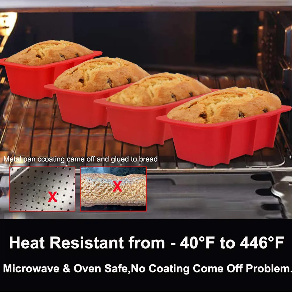 Прямоугольная силиконовая форма инструменты для выпечки торта тост Пасхальный