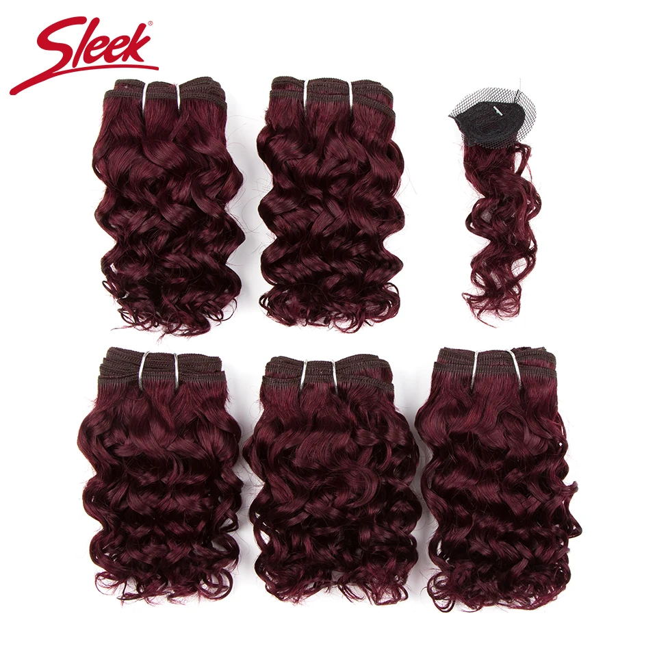 Гладкие бразильские волосы Remy Короткие блестящие кудрявые пряди волос с