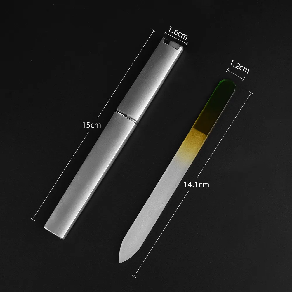 1pc Durable Nail File Manicure Device Tool Crystal Glass Lime A Ongle Limas Para Manicura Pilniczki Do Paznokci | Красота и здоровье
