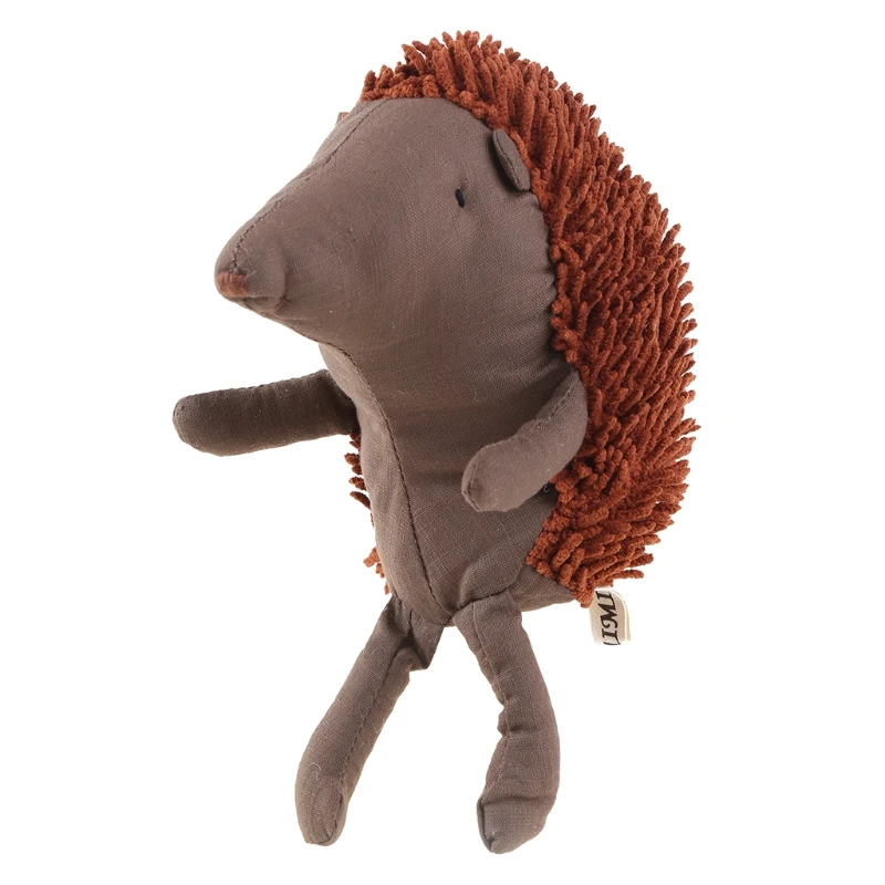 

Baby Kids Birthday Gifts Stuffed Plush Toys Nordic Forest Animal Linen Hedgehog Doll Pillow Wedding Party Home Decor