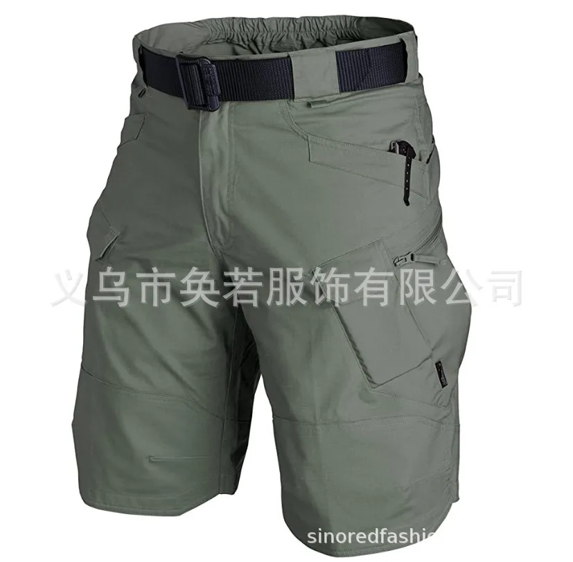 

Ix7 City tactical shorts quintuple waterproof Plaid men's tactical shorts special forces junfan tooling shorts
