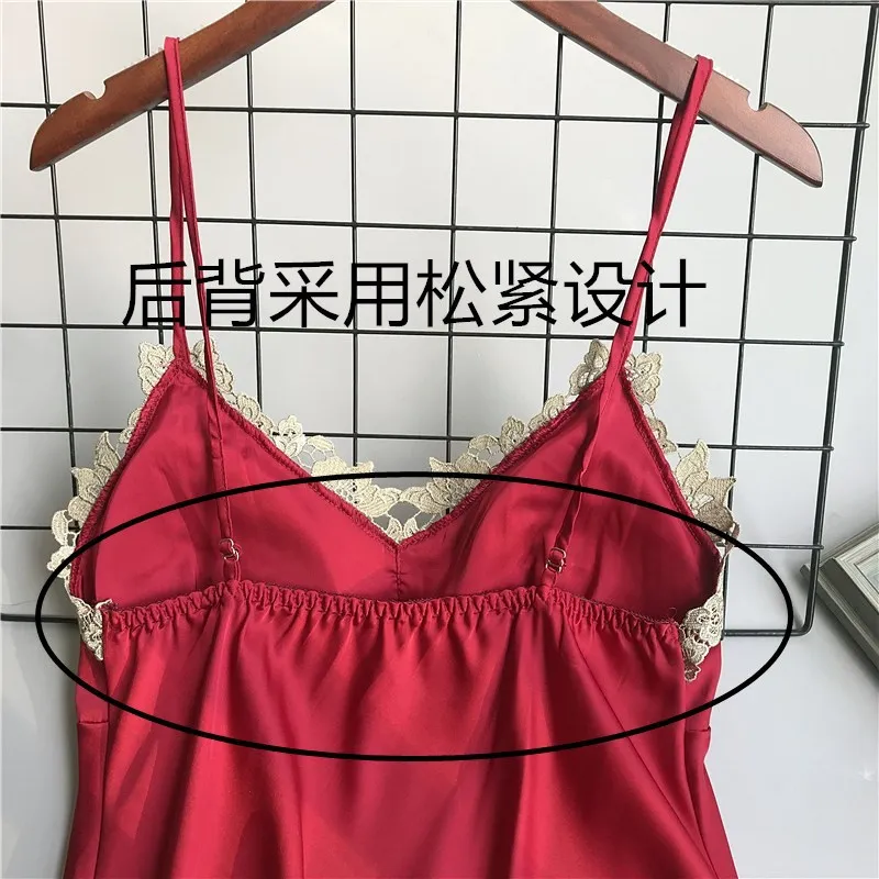 

Women Sleepwear Lace Patchwork Satin 4PCS Pajamas Set Sexy Nightwear Kimono Bathrobe Gown Silky Nightgown Nightdress Pijamas