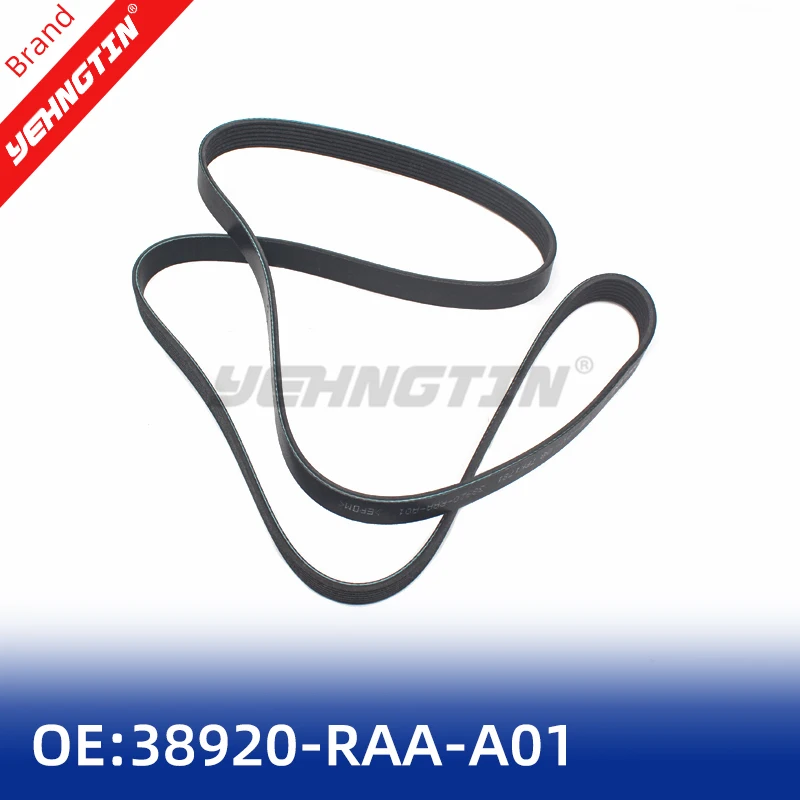 

38920-RAA-A01 Air Condition Compressor Ribbed Blet 38920RAAA01 7PK1781 For Honda Accord 2003-2007 CM4 2.0L CM5 2.4L Engine Belt