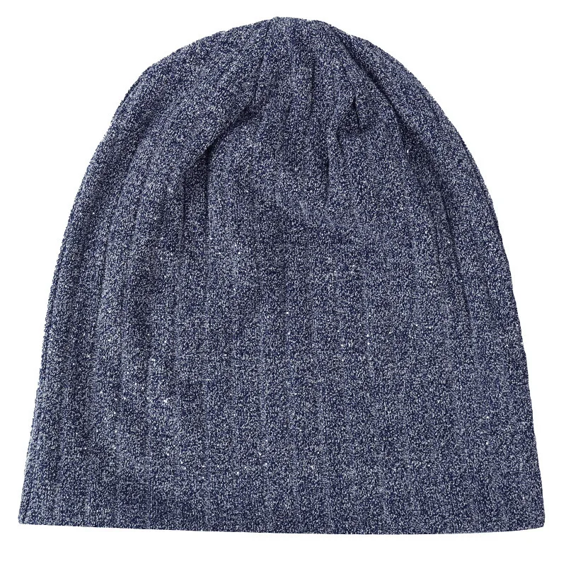 Мужская шапка Skullies шапка зимняя вязаная шерстяная шапка плюс бархатная шапочка Толстая полосатая Лыжная спортивная шапка шапки для мужчин