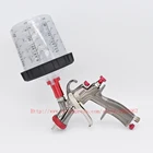 Краскораспылитель LVLP R500, краскопульт 1,3 мм с чашей Для Смешивания Краски 600 куб. См