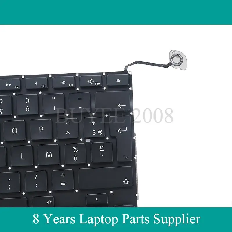 Клавиатура для ноутбука A1286 2009-2012 Macbook Pro 15 4 дюйма чешские французские корейские