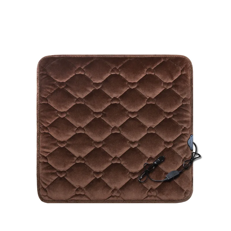 

Car Seat Fast Heating Cushions Adjustable Black/Beige/Coffee/Red Car 12V Electric Heated Seat Winter Pad Cushions Auto Covers