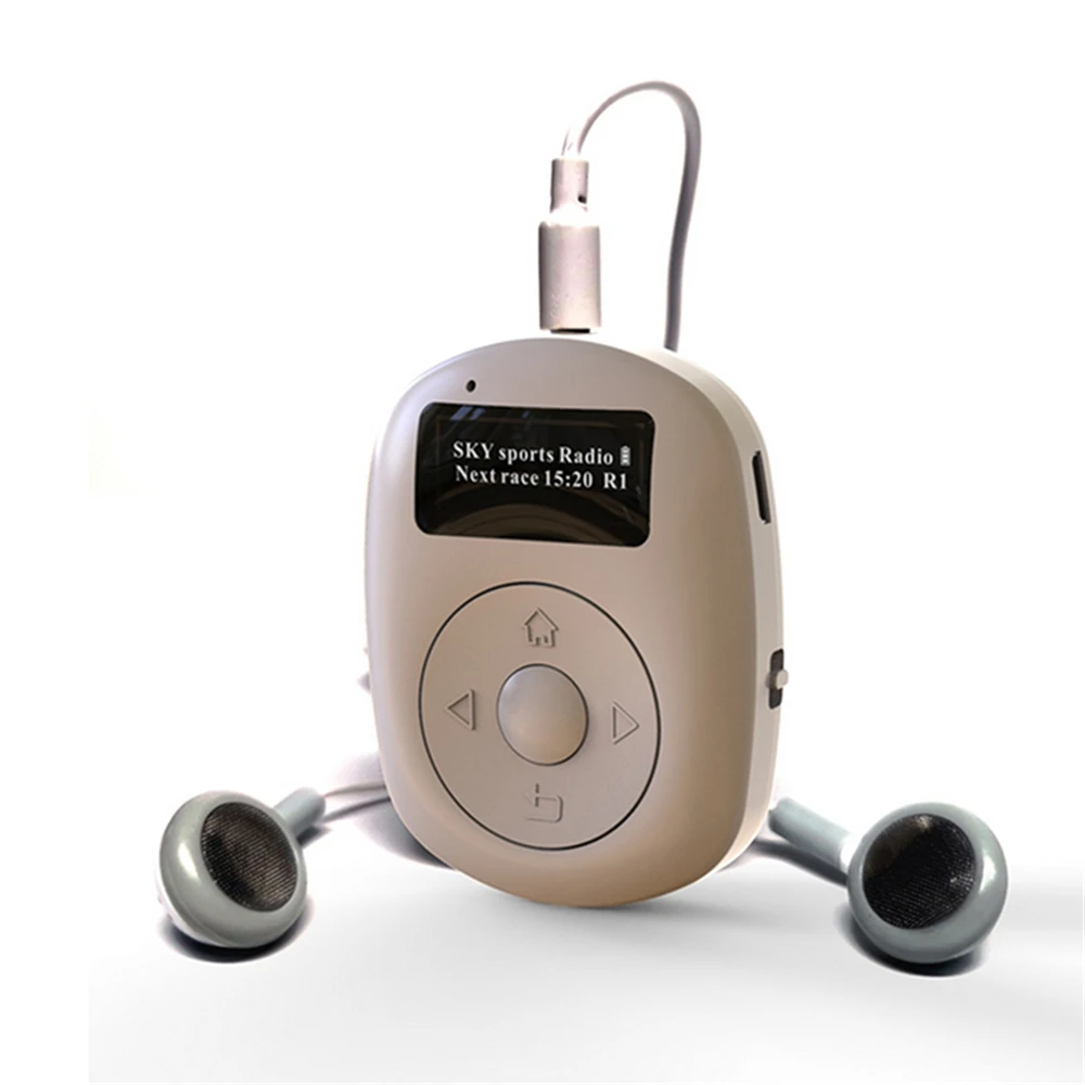 

Мини DAB/DAB +/FM-радио с Bluetooth Портативный Ddigital белый шум радио уличные упражнения Туризм Спорт использование