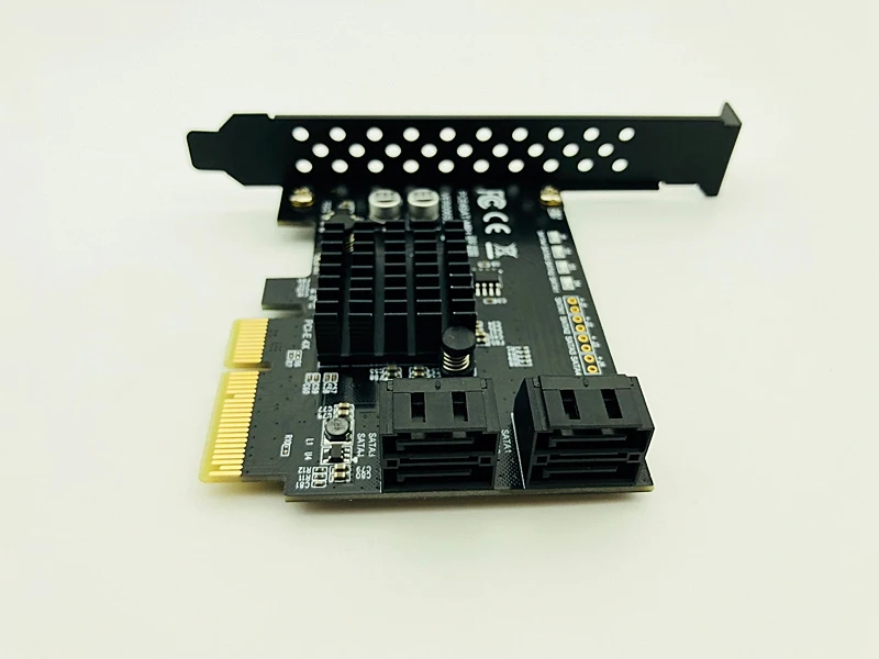 плата расширения marvell 88se9230 sata pci express с 4 по