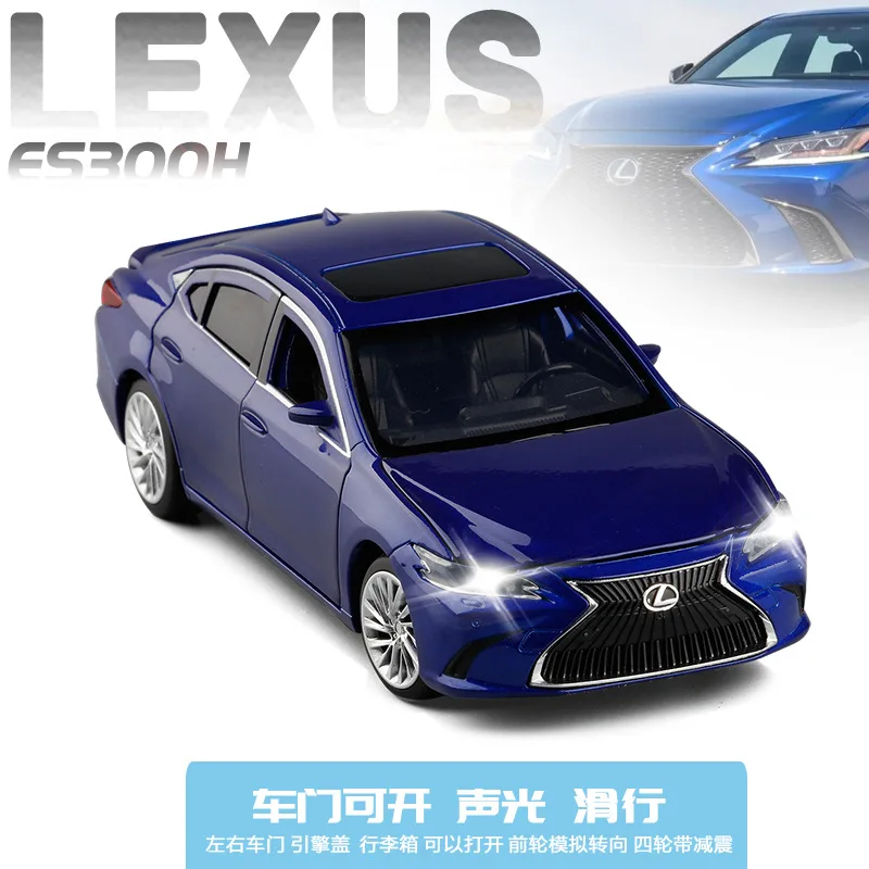 1:32 высокая имитация Lexus ES300 sedan шесть рулей подвеска сплав модель автомобиля звук