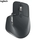 Мышь Logitech MX Master 3, беспроводная офисная Bluetooth-мышь с беспроводным приемником 2,4G, обновленная модель Mx master 2s