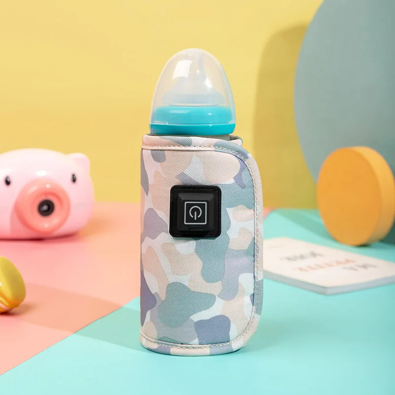 USB молочная бутылка детской воды грелка термостат дорожная коляска в виде машины