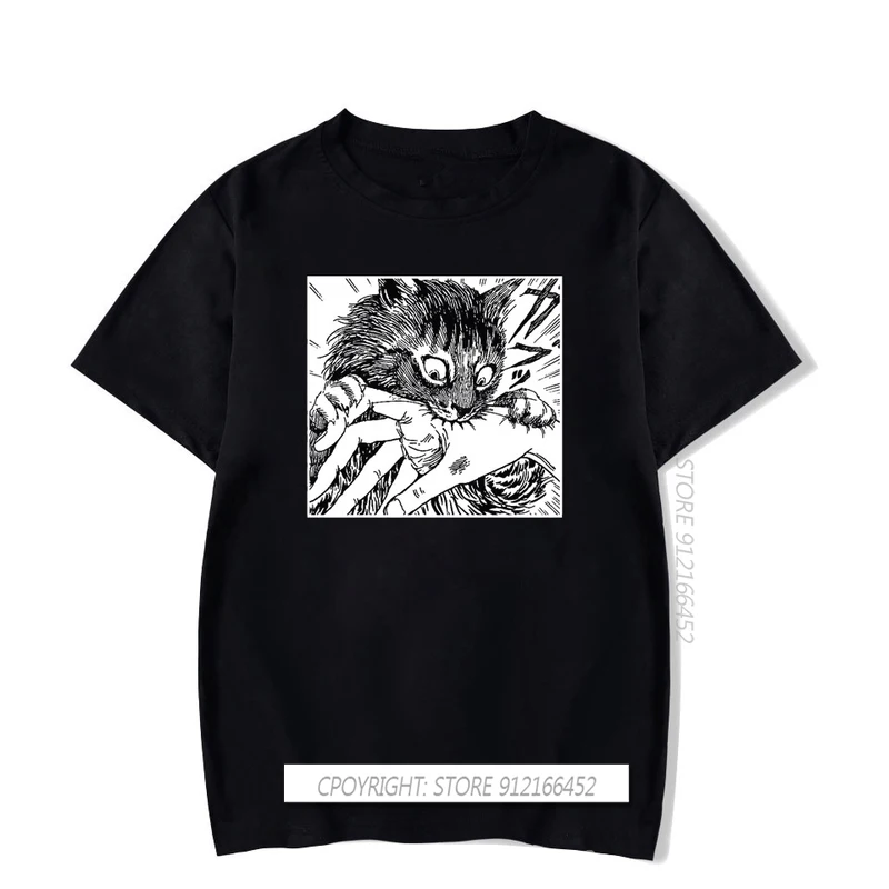 

Tomie Junji Ito T-Shirts Men Unisex New Cartoon Design Men Tees Shirt Tshirt Summer Tops Cotton Vintage Style