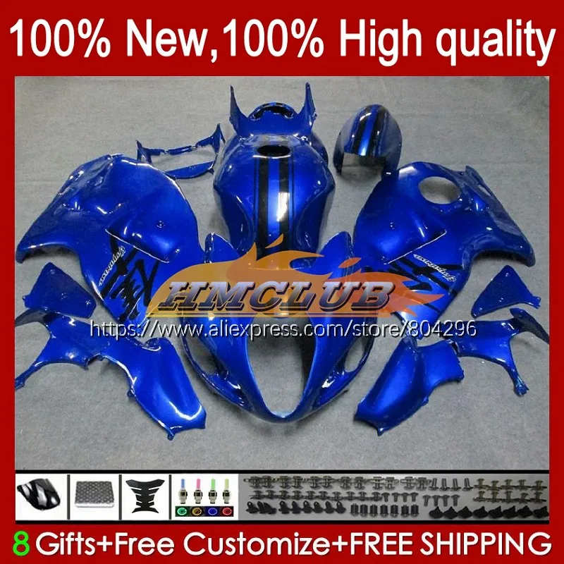 

Body For SUZUKI Hayabusa GSXR-1300 GSXR1300 96 97 98 99 01 43No.26 GSXR 1300 2002 2003 2004 2005 2006 Glossy blue 2007 Fairing