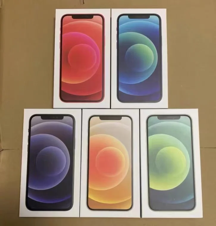 

10pcs/lot High Quality New Phone Box Packing Box for iphone 12 12mini 12Pro 12Pro Max Phone Package Box with full accessories
