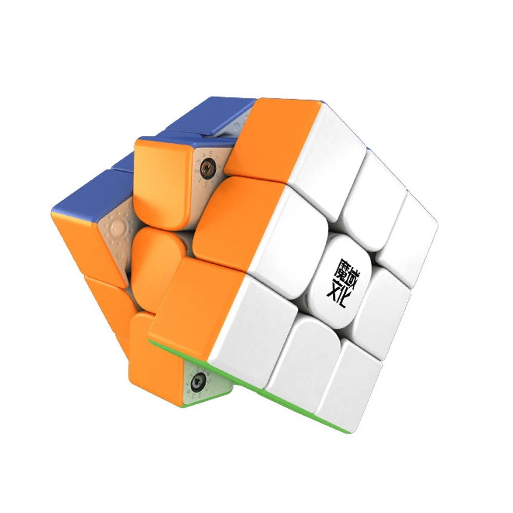 Cubo magn&eacute;tico profesional Moyu WeiLong WRM cubo rubik, cubo magn&eacute;tico de velocidad m&aacute;gica de 55mm, juguetes educativos de rompecabezas, Maglev 3x3 WR M-3