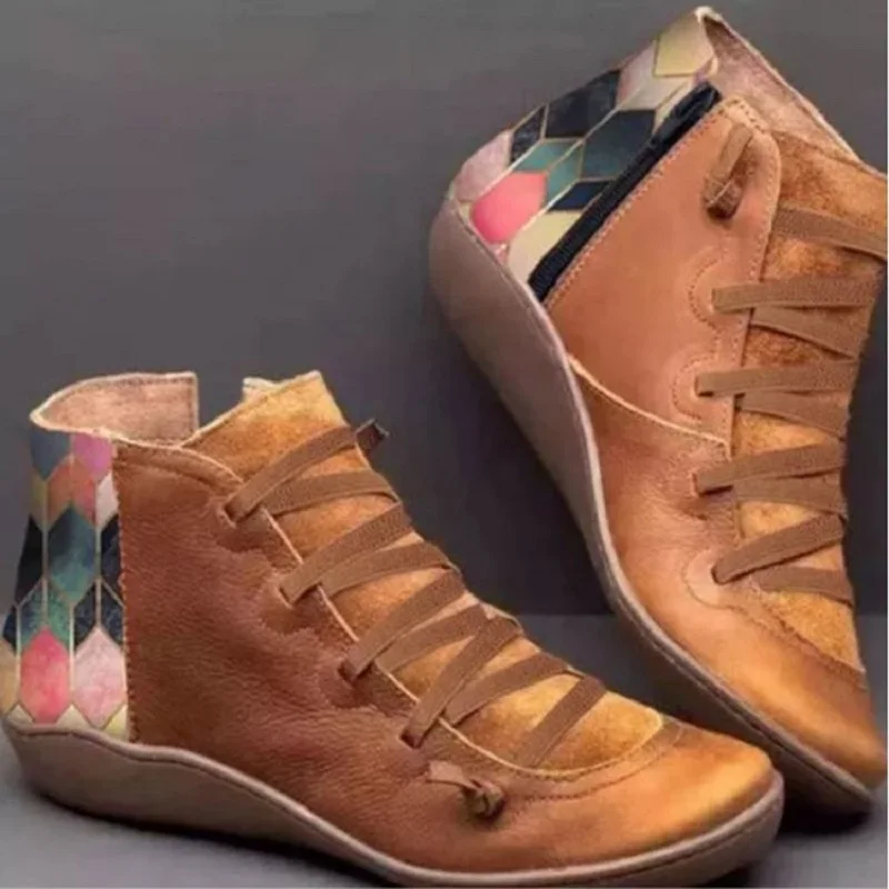 

2021 New British Style Tooling Boots Fashion Martin Boots High Top Short Boots Fashion Casual Shoes Women's Boots