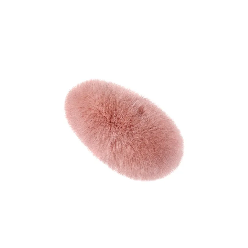 

Imitation fur color autumn and winter warm hairpin solid color BB clip lady Joker simple hair accessories